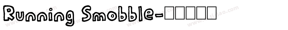 Running Smobble字体转换